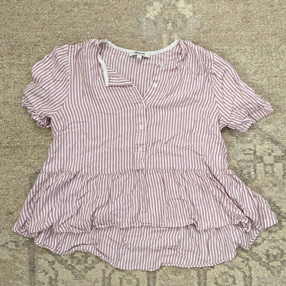 madewell striped shirt